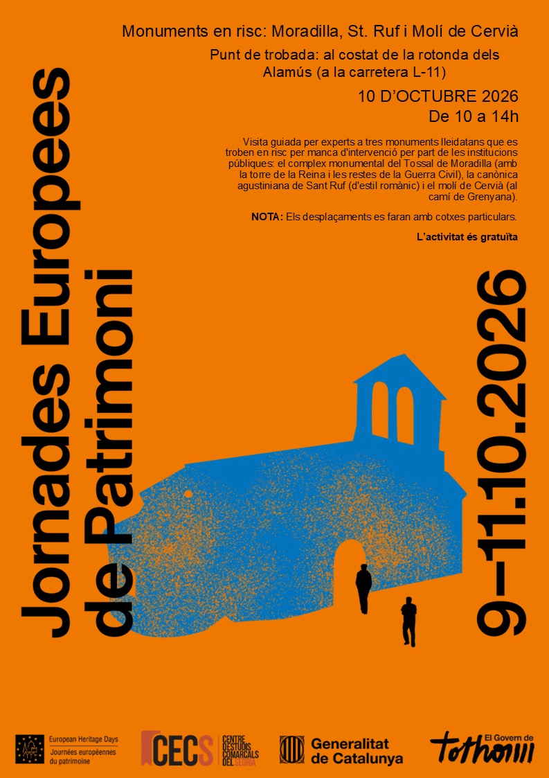 Cartell de les Jornades Europees del Patrimoni